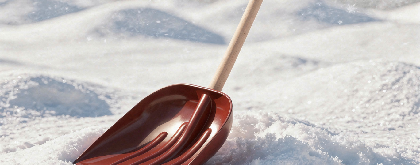 Lopata za sneg sa držaljom